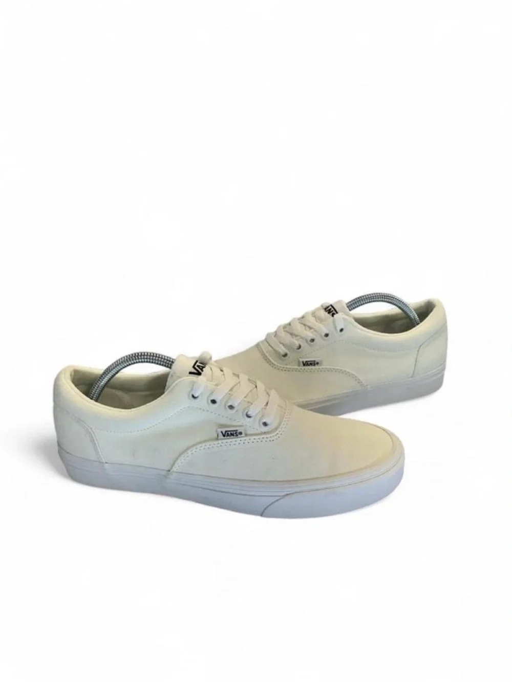 Vans Era White Canvas Sneakers